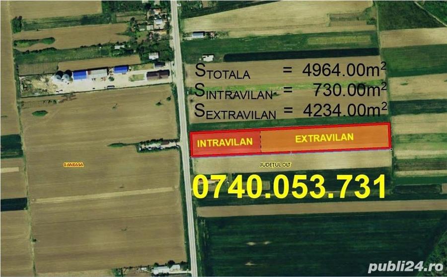 Vand teren intravilan sat dranovatu comuna ganeasa olt - 1