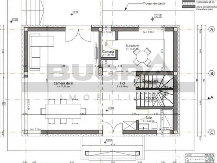 Casa individuala | 119 mp utili | 438 mp teren | Dezmir - 7