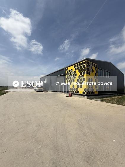 Spațiu industrial, de 600 mp, în Rudeni