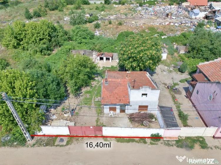 Casă cu 2 camere cu Teren 601 Mp în Central