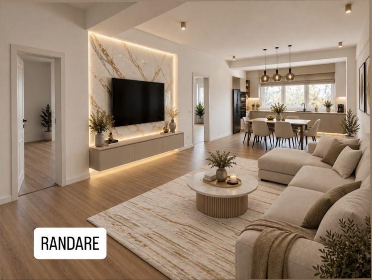 Apartament cu 3 camere decomandat în Central