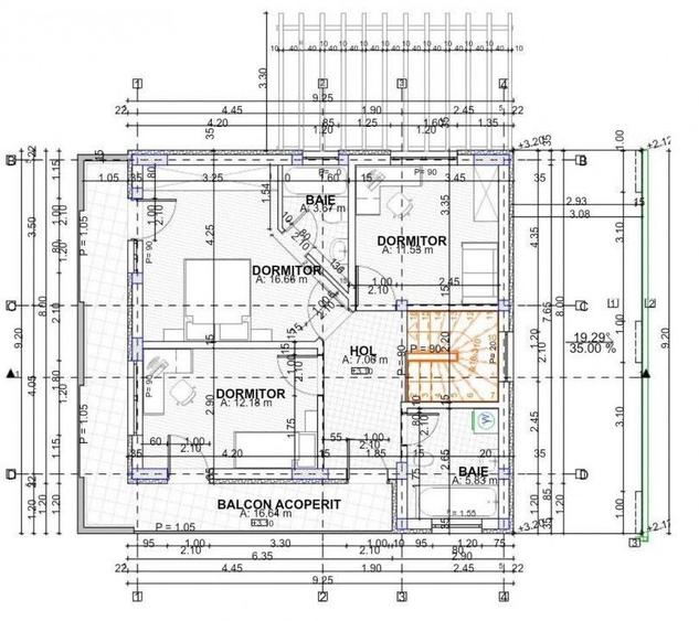 Case individuale, 120 mp, utilitati, semifinisate, Dezmir - 4