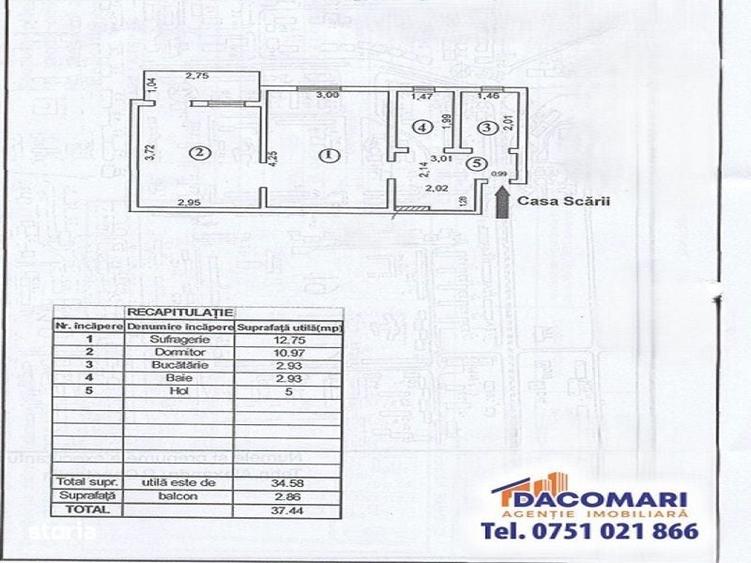Oportunitate in Micro 19 Apartament cu 2 camere, pret negociabil.