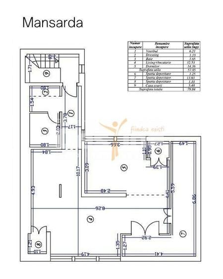 Casă cu 9 camere cu Teren 365 Mp în 13 Septembrie