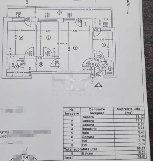 3 camere, 1/10, 76mp, anvelopat-Gorjului-Veteranilor - 1
