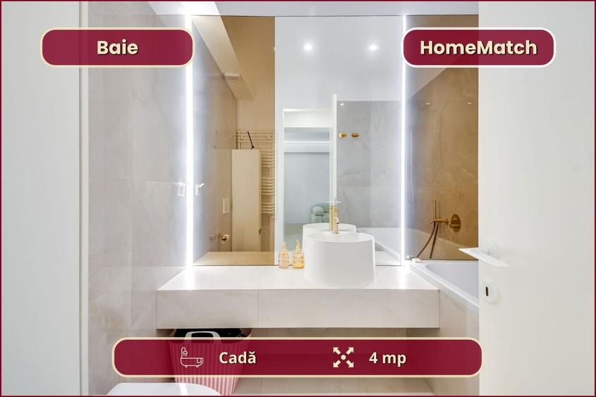 Apartament cu 2 camere decomandat, mobilat în Pipera