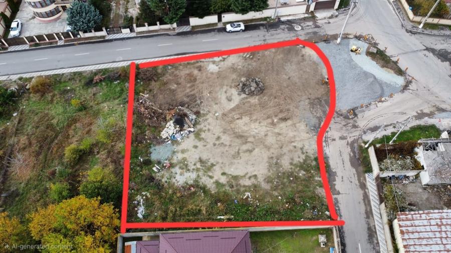 Teren Construcții intravilan de 1269 mp, în Ștefăneștii de Jos