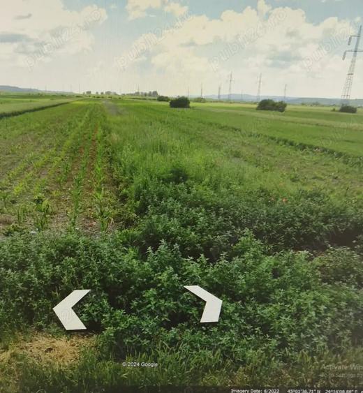 Teren de 2534 mp, în Mihăești