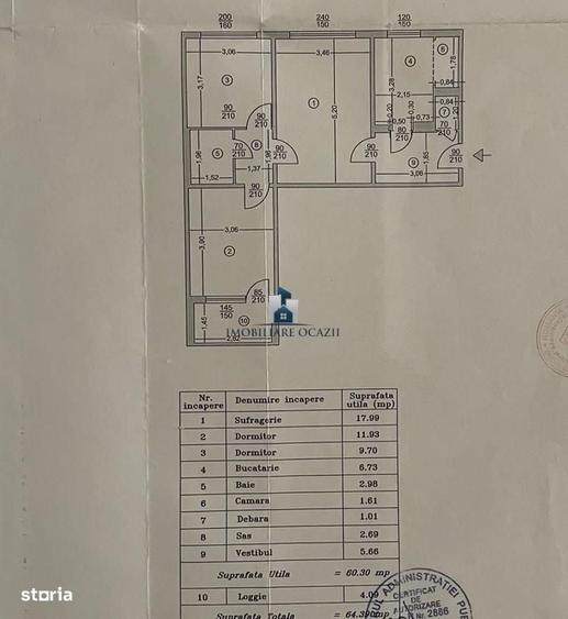 Apartament 3 camere Semidecomandat Aparatorii Patriei - 8