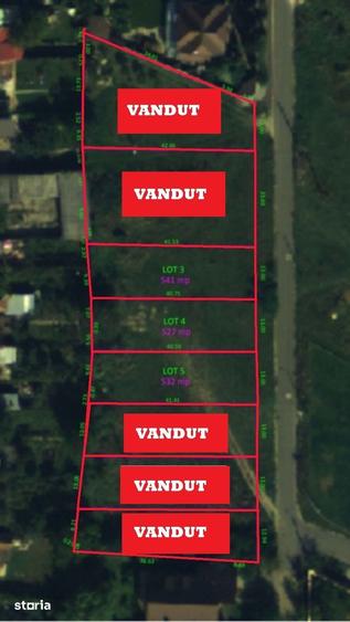 Teren de 525 mp, în Grădiște