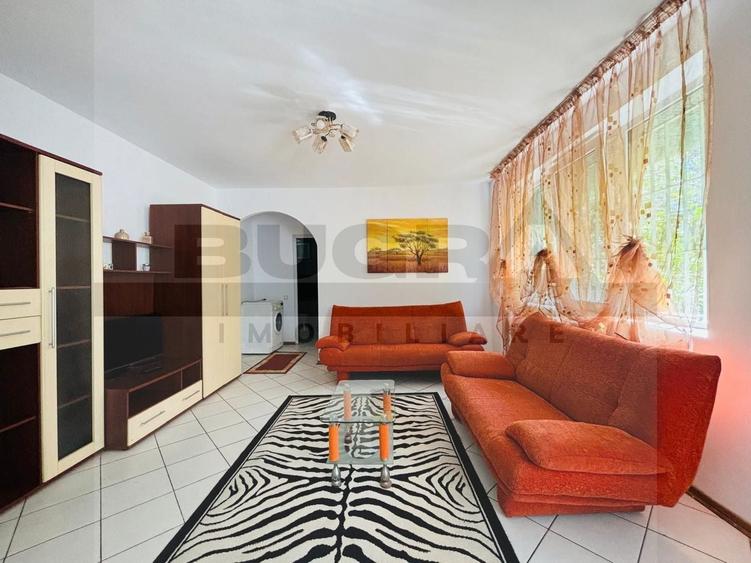 Apartament cu 2 camere semidecomandat, mobilat în Gheorgheni