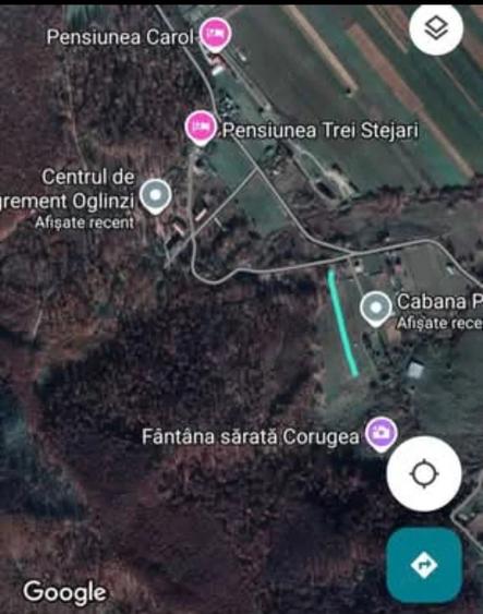 Teren de 3700 mp, în Central