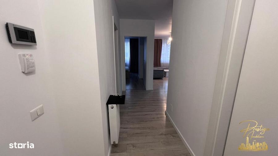Apartament cu 3 camere, mobilat în Orașul Nou