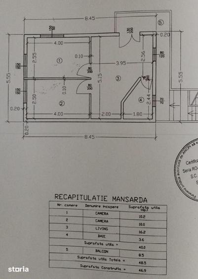 Apartament cu 3 camere în Sinaia