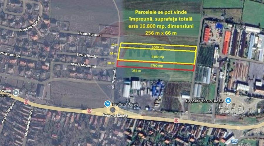 Teren agricol intravilan de 4700 mp, în Satulung