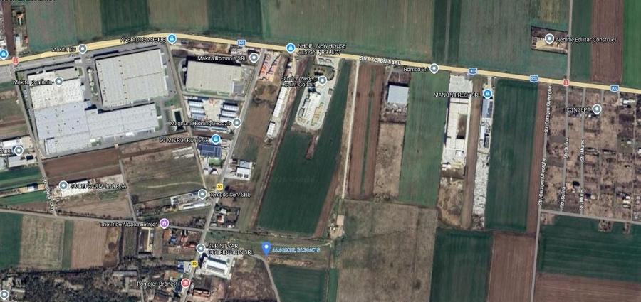 Teren Construcții intravilan de 4367 mp, în Brănești