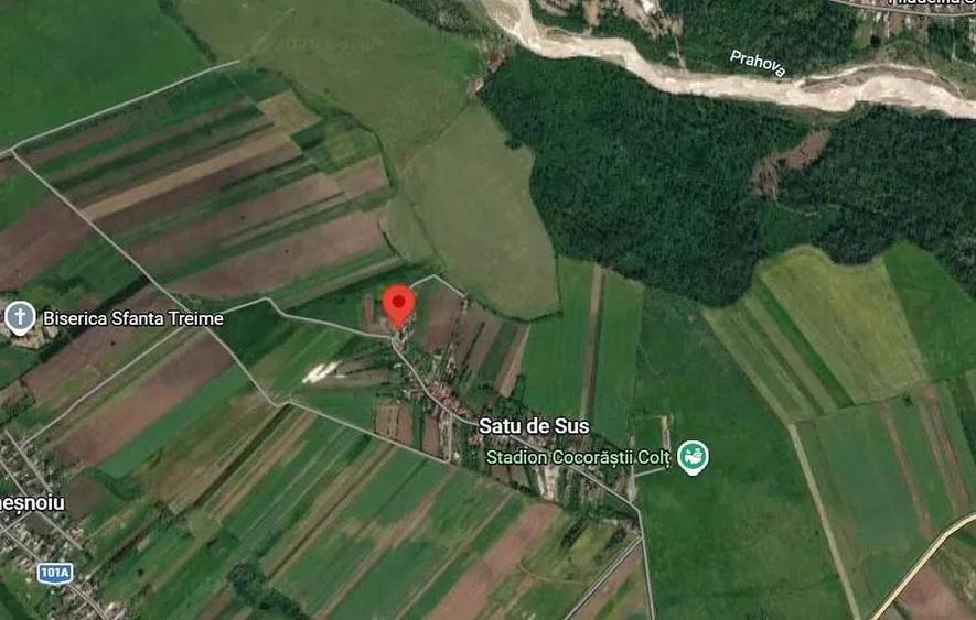 Casă cu Teren 2700 Mp în Cocorăștii Colț