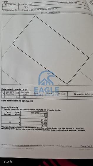 Elvila - Teren intravilan 323 mp cu 13 deschidere toate utilitatile - 1