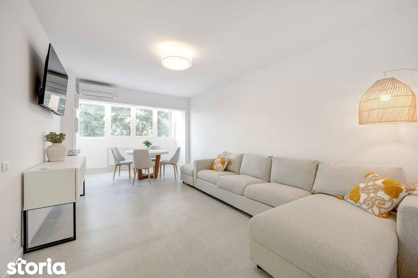 Apartament cu 3 camere semidecomandat în Floreasca