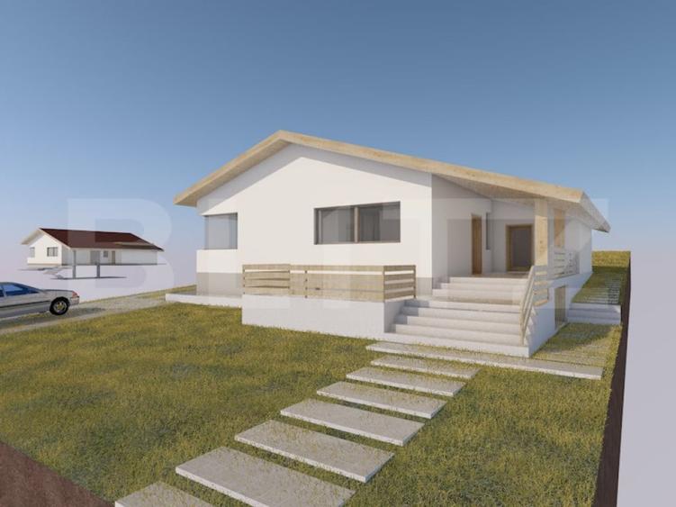 Casă cu 4 camere cu Teren 800 Mp în Bod