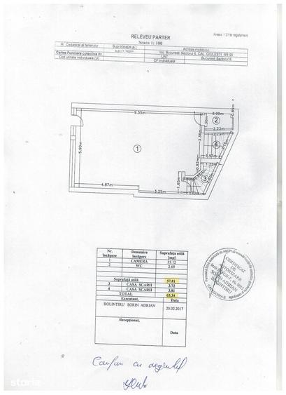 Spațiu comercial, de 216 mp, în Crângași