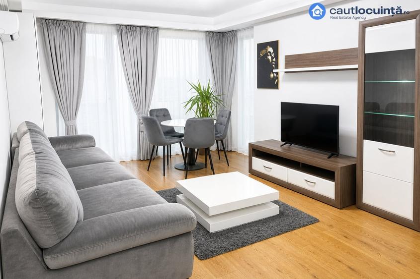 Apartament cu 2 camere, mobilat în Unirii