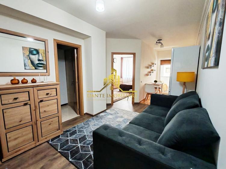 Apartament cu 2 camere semidecomandat, mobilat în Iris