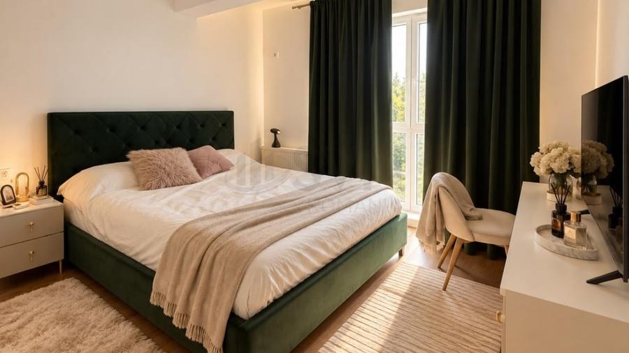 Apartament cu 2 camere semidecomandat, mobilat în Ștefan cel Mare