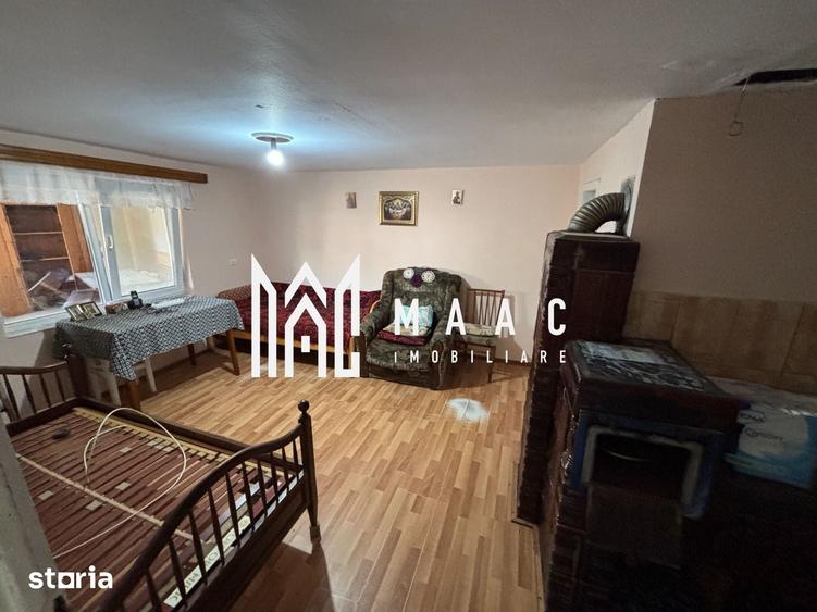 Casă cu 4 camere nedecomandat cu Teren 2700 Mp în Pianu
