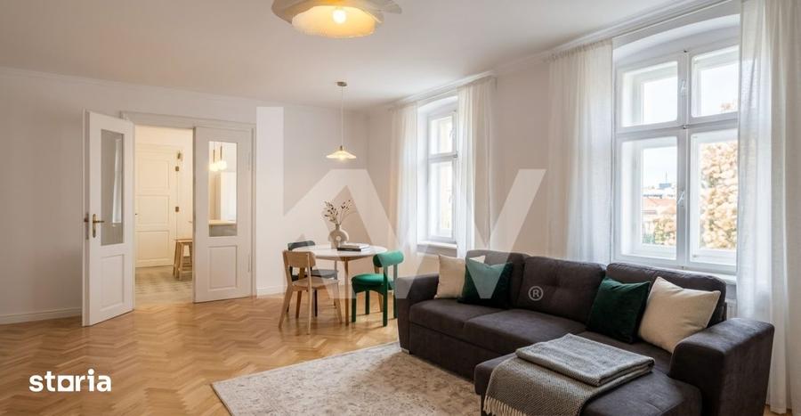 Apartament cu 2 camere, mobilat în Centrul Istoric