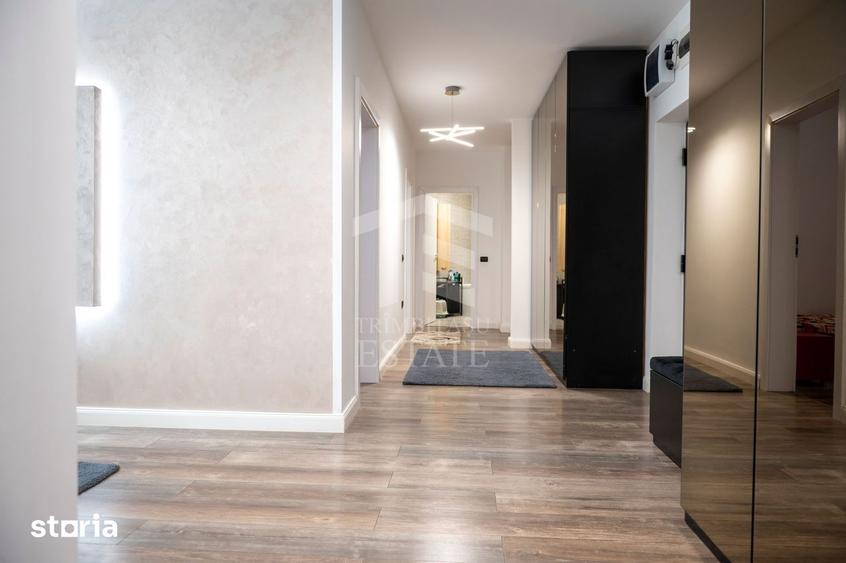 Apartament cu 3 camere, mobilat în Tomis Nord