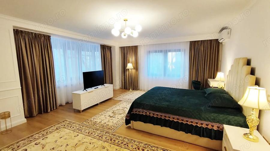 Apartament cu 3 camere decomandat, mobilat în Băneasa