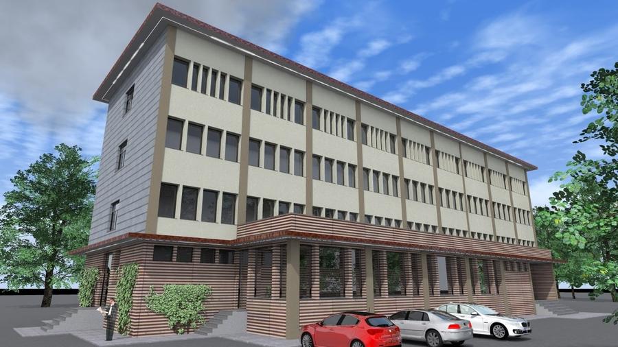 Birou, de 4,471 mp, în Central