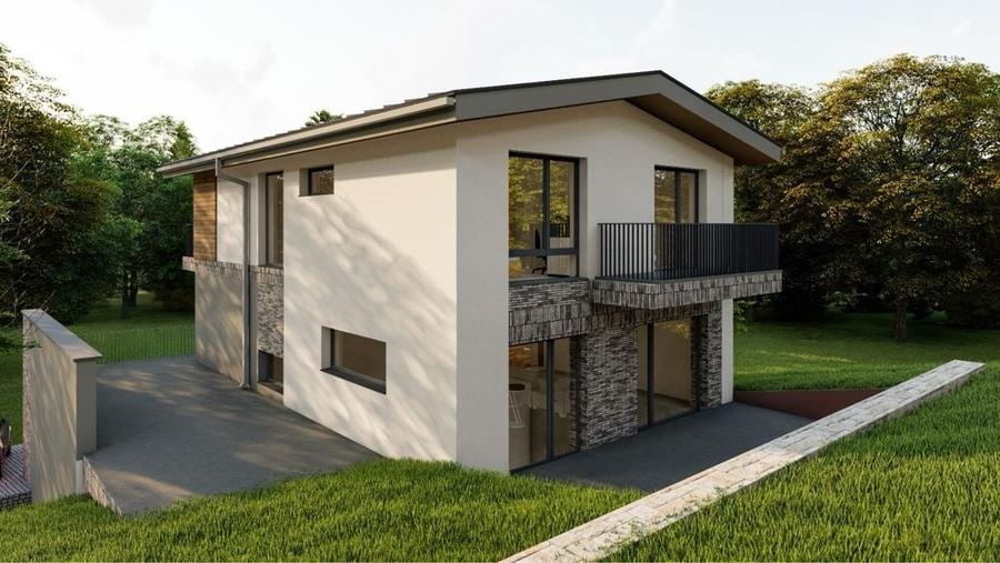 Casă cu 4 camere cu Teren 550 Mp în Chinteni