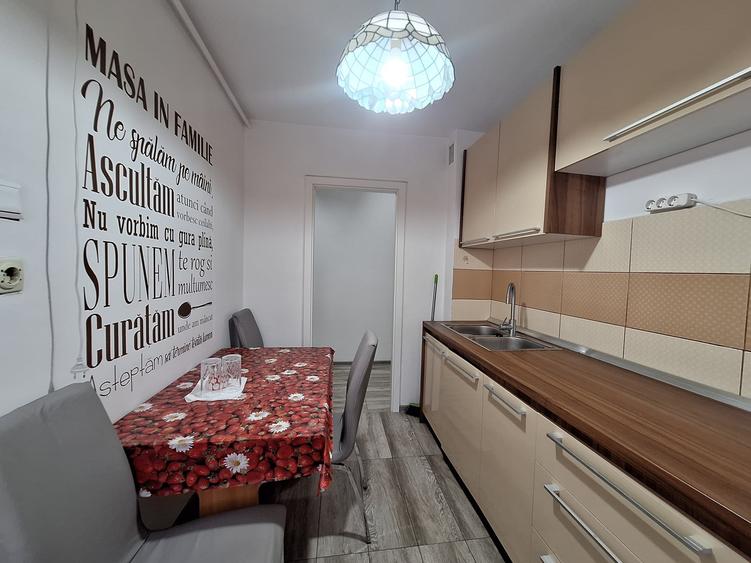 Apartament cu 3 camere semidecomandat, mobilat în Șagului