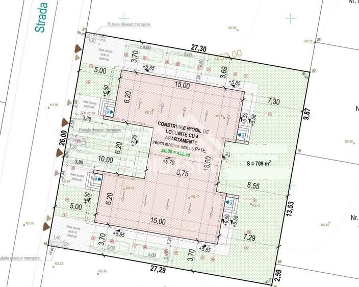 Casă cu 4 camere cu Teren 120 Mp în Central