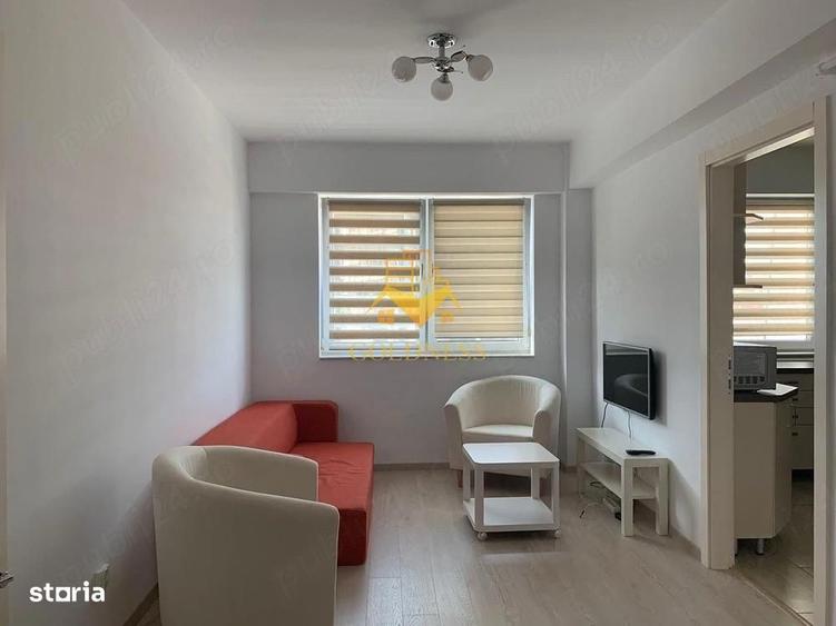 Apartament cu 2 camere semidecomandat, mobilat în Între Lacuri