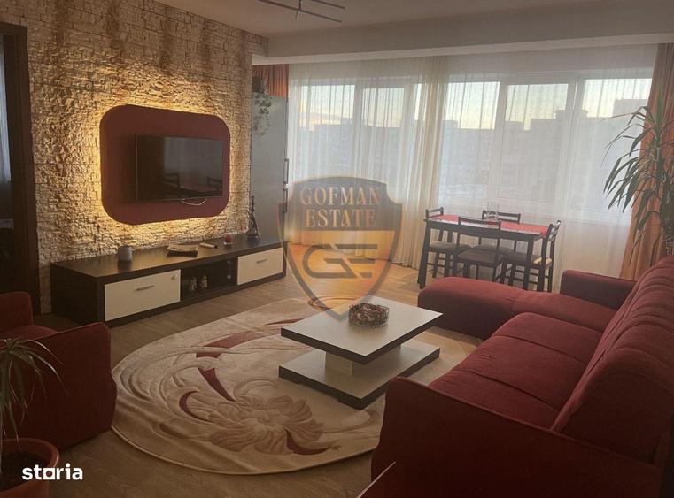 Apartament cu 3 camere, mobilat în Brotăcei