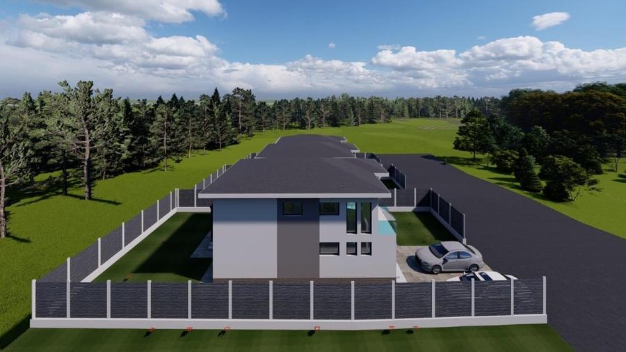 Casă individuală cu 5 camere cu Canalizare în Valea Lupului
