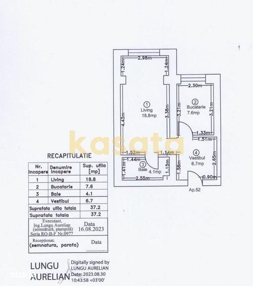 Garsoniera I Ivory Residence I 37 mp I et 5 I investitie - 10