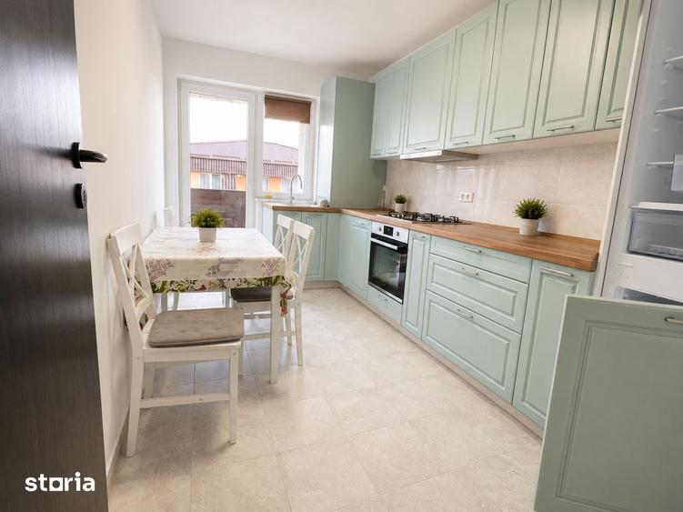Apartament cu 2 camere decomandat în Sânpetru