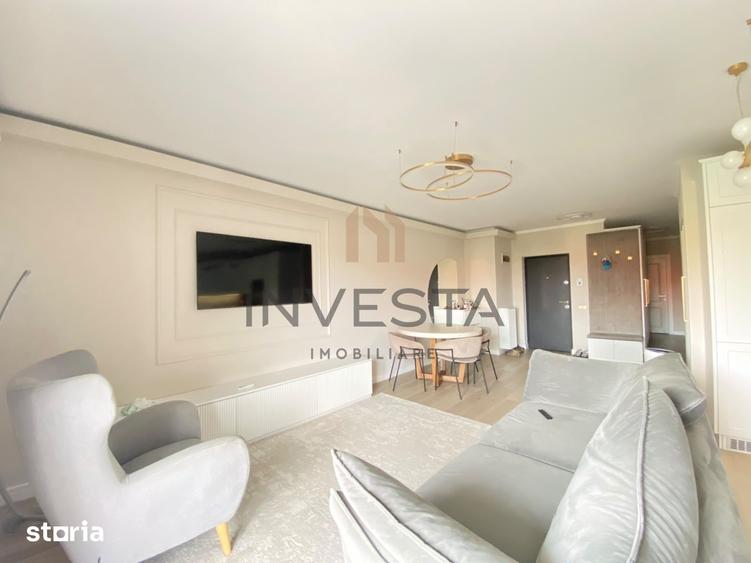 Apartament cu 4 camere semidecomandat, mobilat în Borhanci