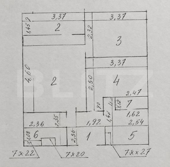 Apartament cu 3 camere decomandat în Hunedoara