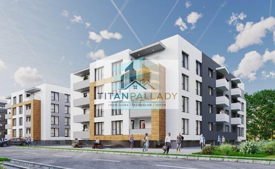 Apartament cu 2 camere decomandat în Titan