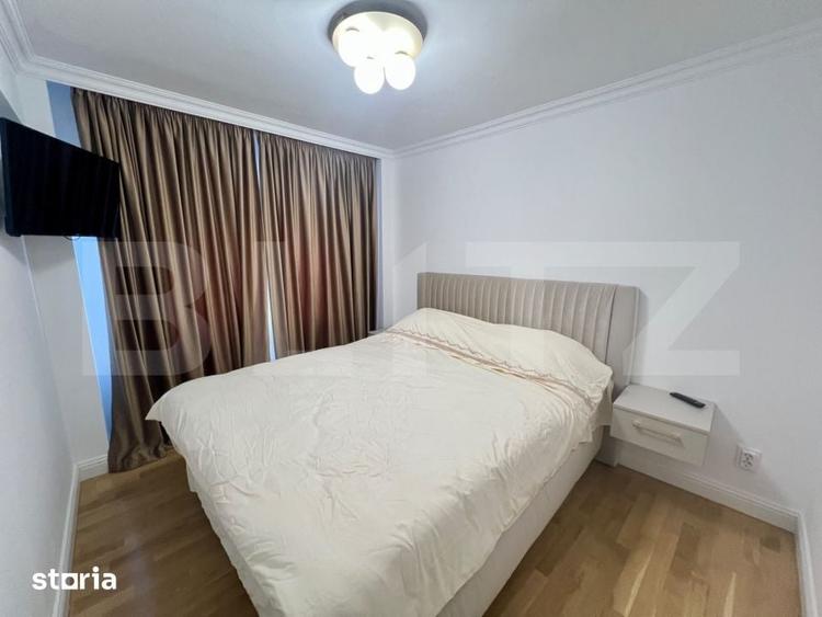 Apartament cu 3 camere semidecomandat în Central