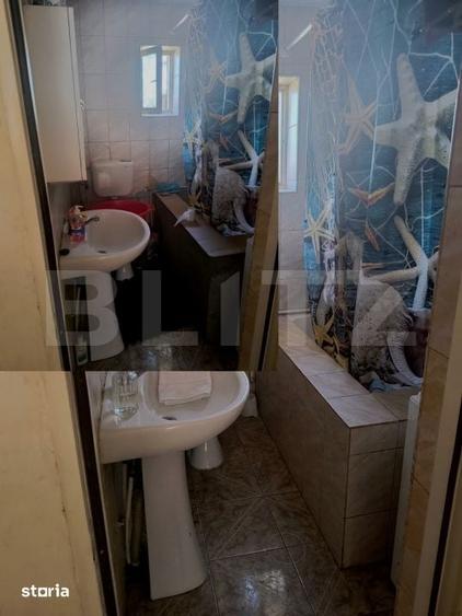 Casă cu 2 camere cu Teren 2000 Mp în Central