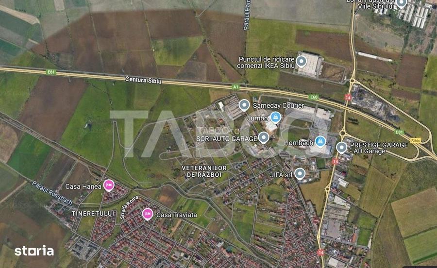 De vanzare teren intravilan 6500 mp pretabil pentru investitie sigura
