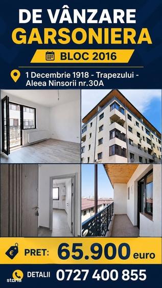 Vanzare Garsoniera 1 Decembrie 1918 -Trapezului -Aleea Ninsorii nr.30A - 9