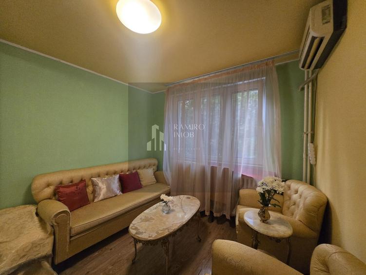 Apartament cu 3 camere decomandat, mobilat în Rahova