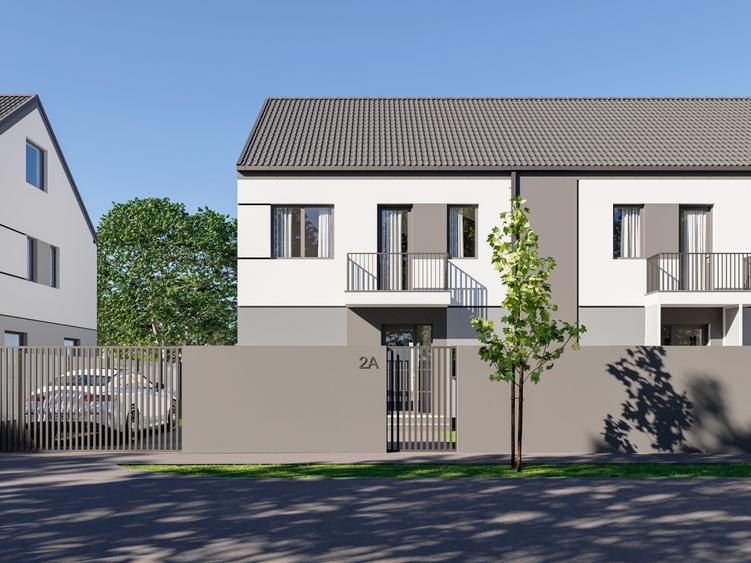 Duplex cu 5 camere cu Teren 348 Mp în Moșnița Nouă